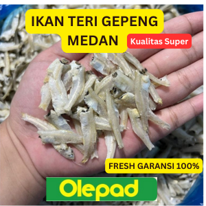 

IKAN TERI GEPENG PEKTO KERING MENTAH MEDAN GORENG KUALITAS SUPER PREMIUM