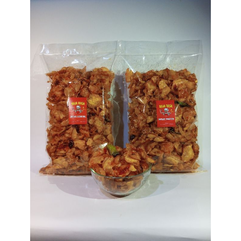

KERIPIK SINGKONG PEDAS MANIS KERIPIK SINGKONG RAJARASA KERIPIK SINGKONG 1KG