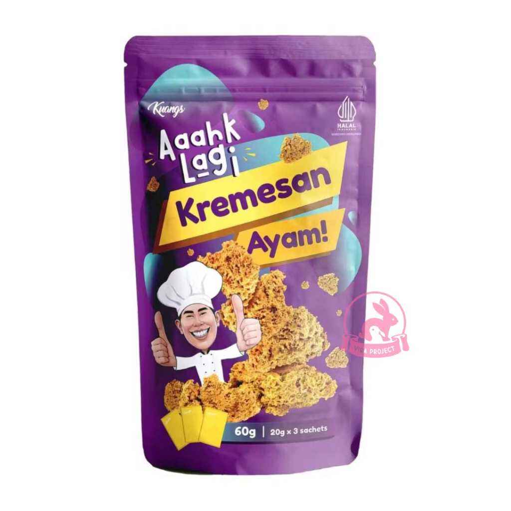 

KUANGS KREMESAN AYAM 60G / SNACK ANAK KREMESAN AYAM