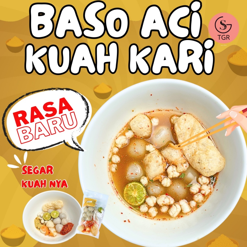 

[KUAH KARI] 1 Bungkus Boci Rasa Kuah Kari Kuah Kaldu Instan