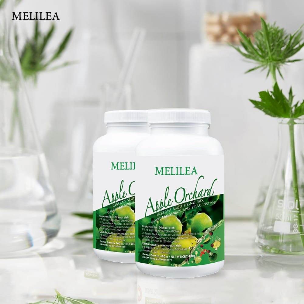 

Apple 0rchard Organik 400gram|APPLE ORCHARD MELILEA*EXP 15/12/2024|MELILEA Apel Orchard Organik|MELILEA Minuman Serbuk Apel Hijau Instan Jus Apel Apple Juice 400 g