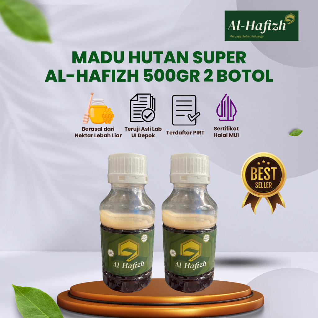 

Madu Hutan Super Murni Super Al-Hafizh 500 gram 2pcs