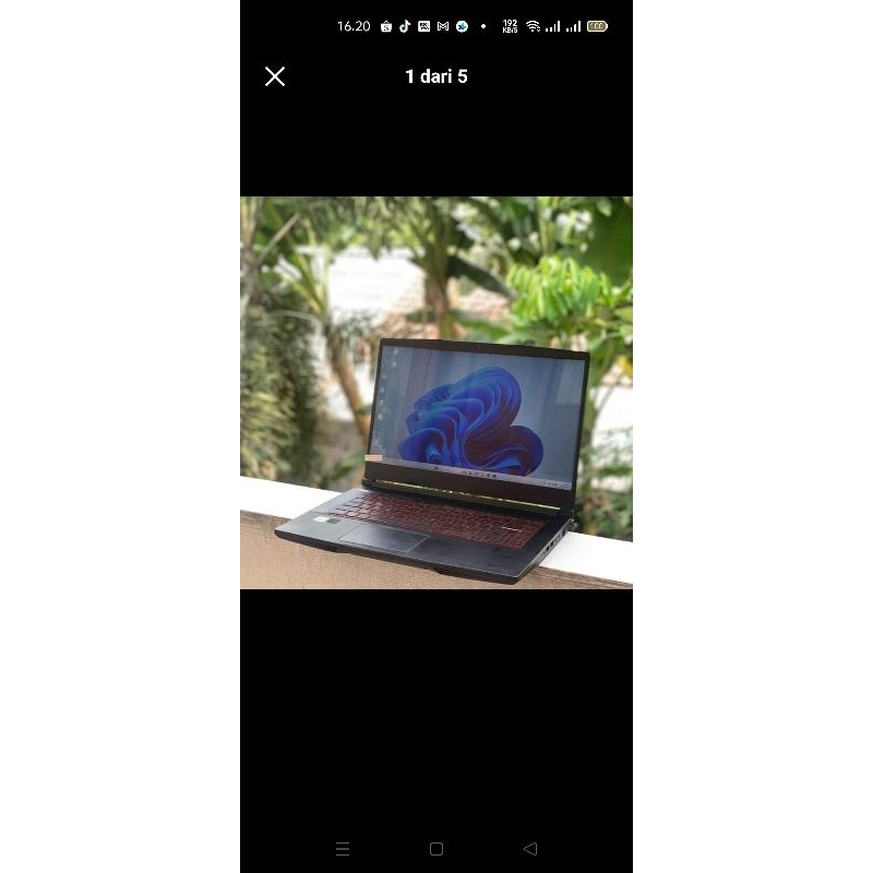 casing case kesing LAPTOP MSI GF65 gaming