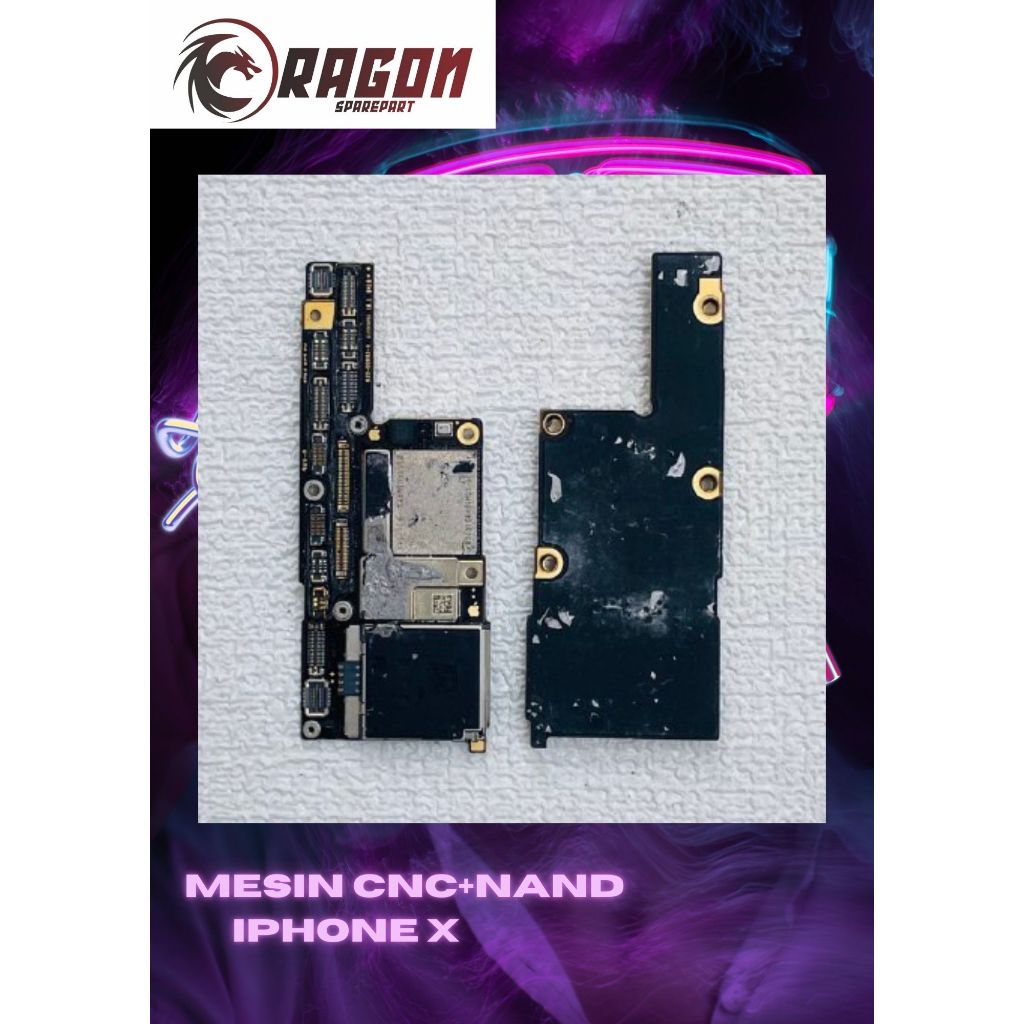 Mesin CNC Tanpa CPU+Nand iPhone X Intel Original