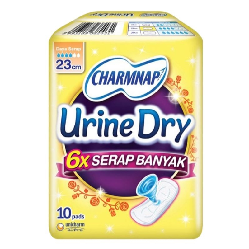 CHARMNAP Urine Dry Pembalut Urine 23 cm 10 pcs