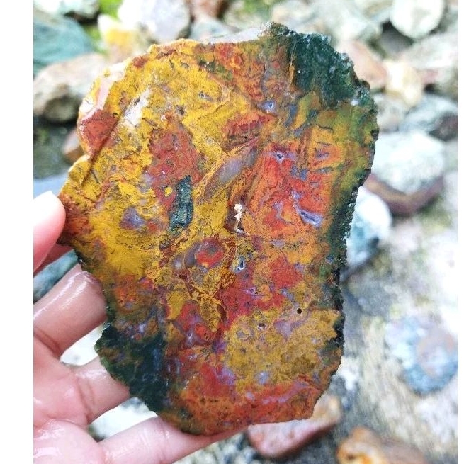 LEMPENGAN BATU PANCAWARNA KLAWING Super kode SP21