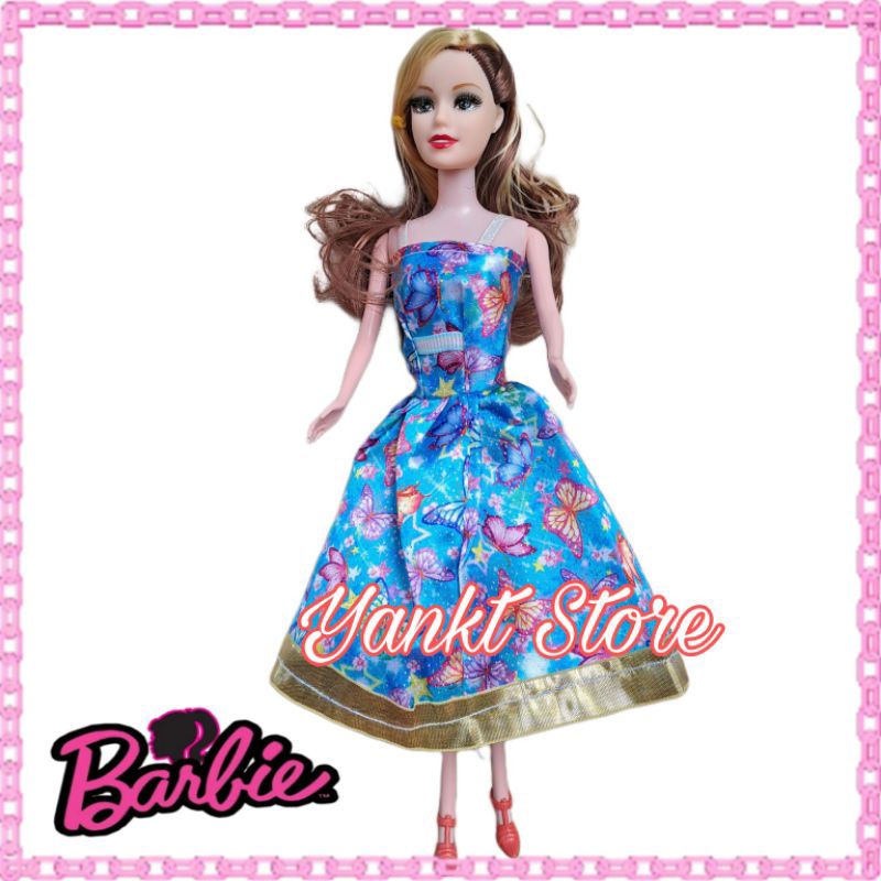 Boneka Berbi Karet Mainan Anak