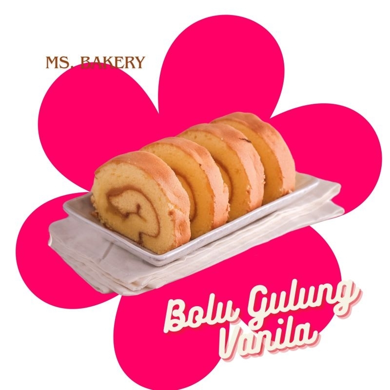 

Bolu gulung Vanila