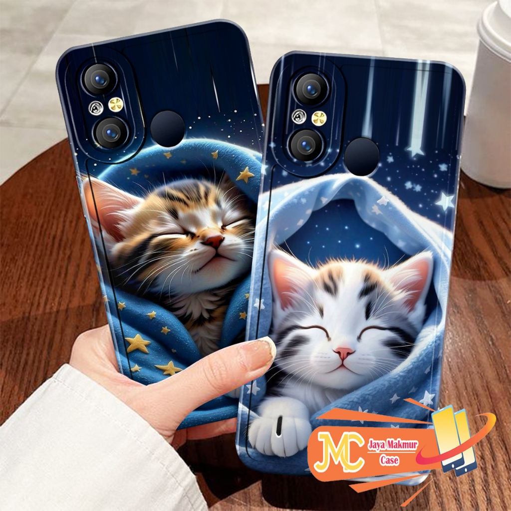 Softcase ITEL A49/A58/A58 PRO TERBARU Motif Puppy Anak Kucing Cute - Case Terbaru - Case Hp -Itel A4