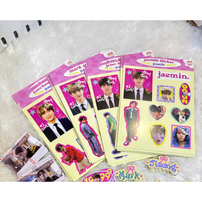 [bbyurinkle] Sticker Pack Deco Lightstick NCT DREAM — Mark Haechan Jeno Jaemin