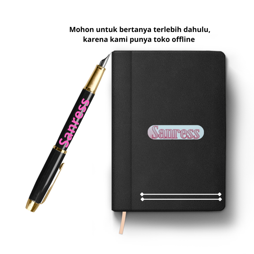 

Notebook Cap Sanress Manggo & Barry UMKM ISFAH