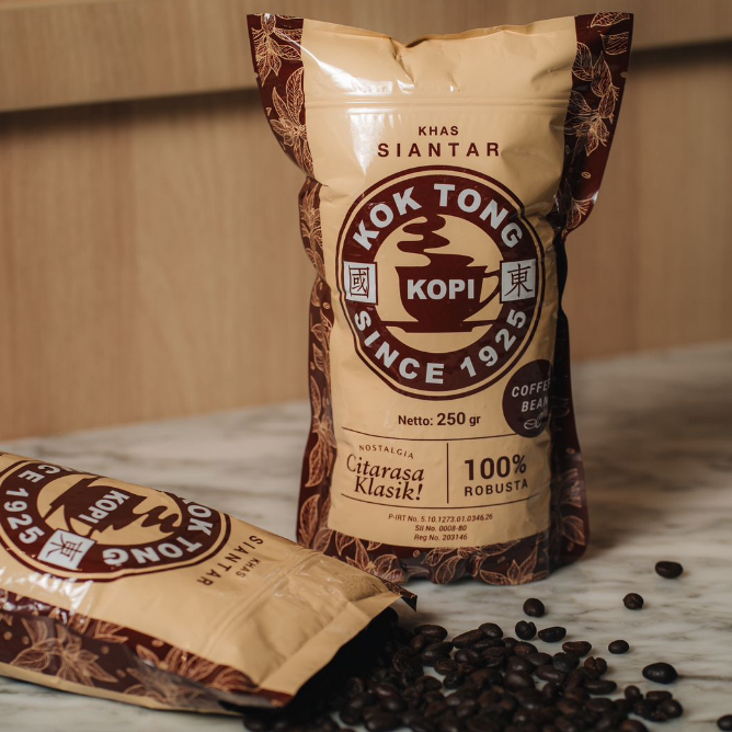 

Kok Tong - Biji Kopi Robusta 250gr