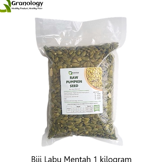

BURUAN ORDER GAN RAW Biji Labu Mentah Raw Pumpkin Seed 1 kilogram