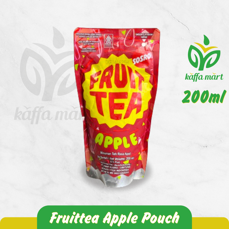 

Sosro Fruittea Apel Kemasan Puch 200ml