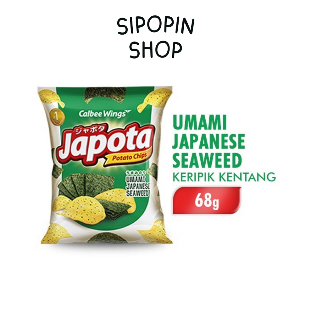 

Japota Keripik Kentang Umami Japanese Seaweed 68gr