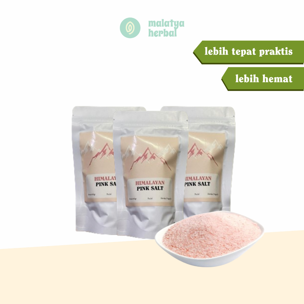 

Garam Himalaya Organik / Himalayan Salt Best Quality / Pink Salt Natural Premium