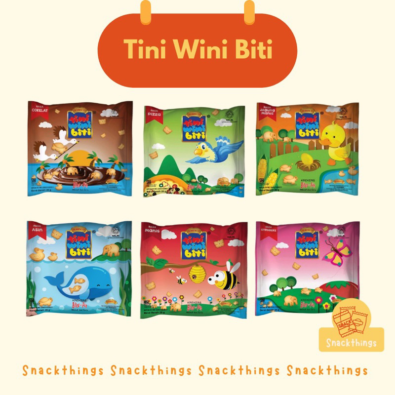 

Snackthings - TINI WINI BITI 18gr ISI 10 Pcs