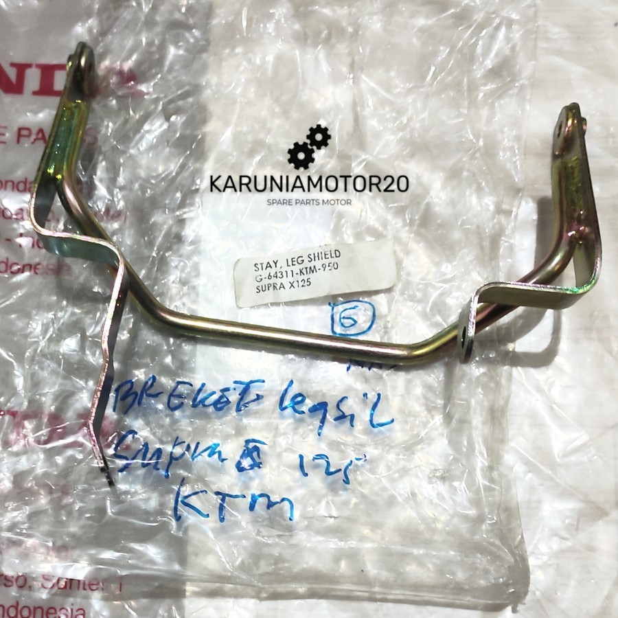 Dudukan Breket Legshield Supra X 125 Original Lostpack 64311-KTM-950