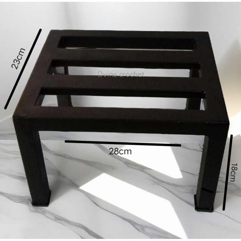 kursi pendek/kursi dingklik mini/kursi besi holow/kursi santai