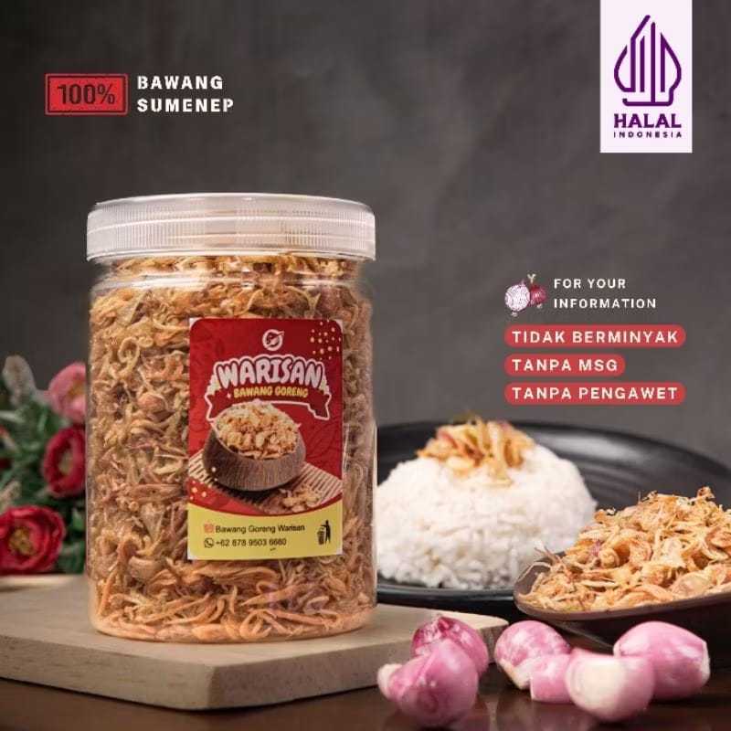 

Bawang Goreng Asli premium sumenep 250gr