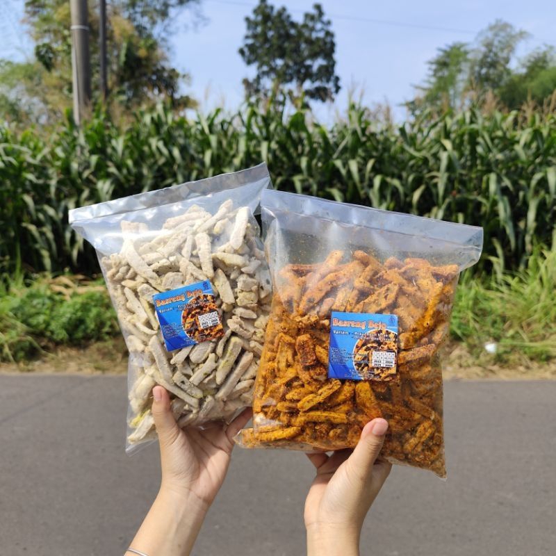 

BUY 1 GET 1 BASRENG DAUN JERUK 1KG MIX (ORIGINAL + PEDAS) FREE ONGKIR