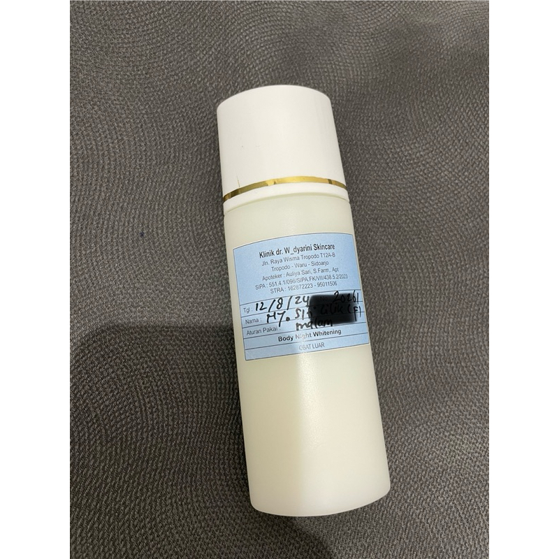 hb lotion forte pemutih / whitening dr widyarini ori 100%