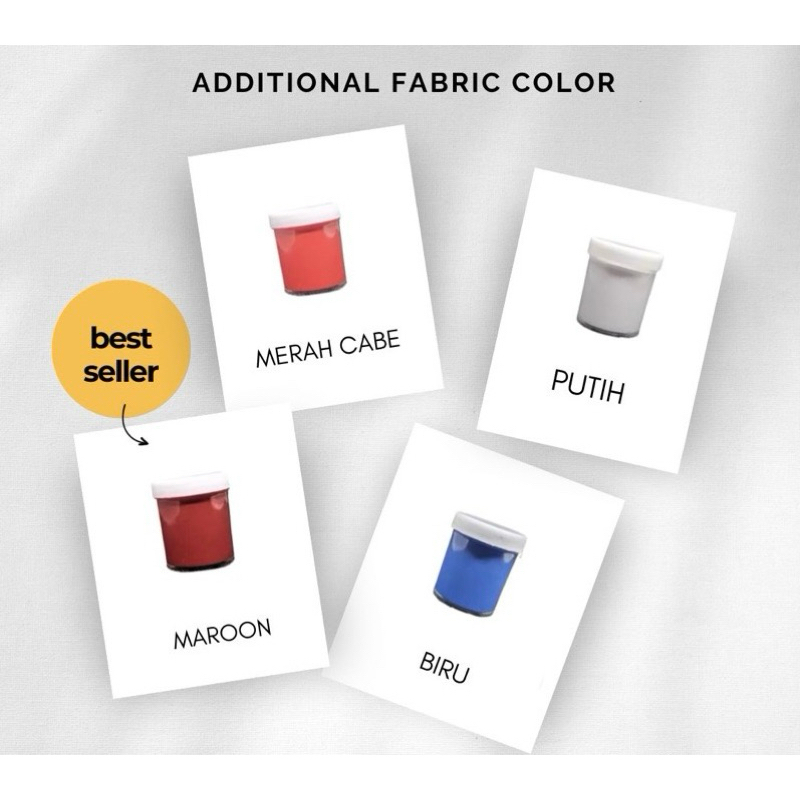 

ADDITIONAL CAT KAIN FABRIC COLOR