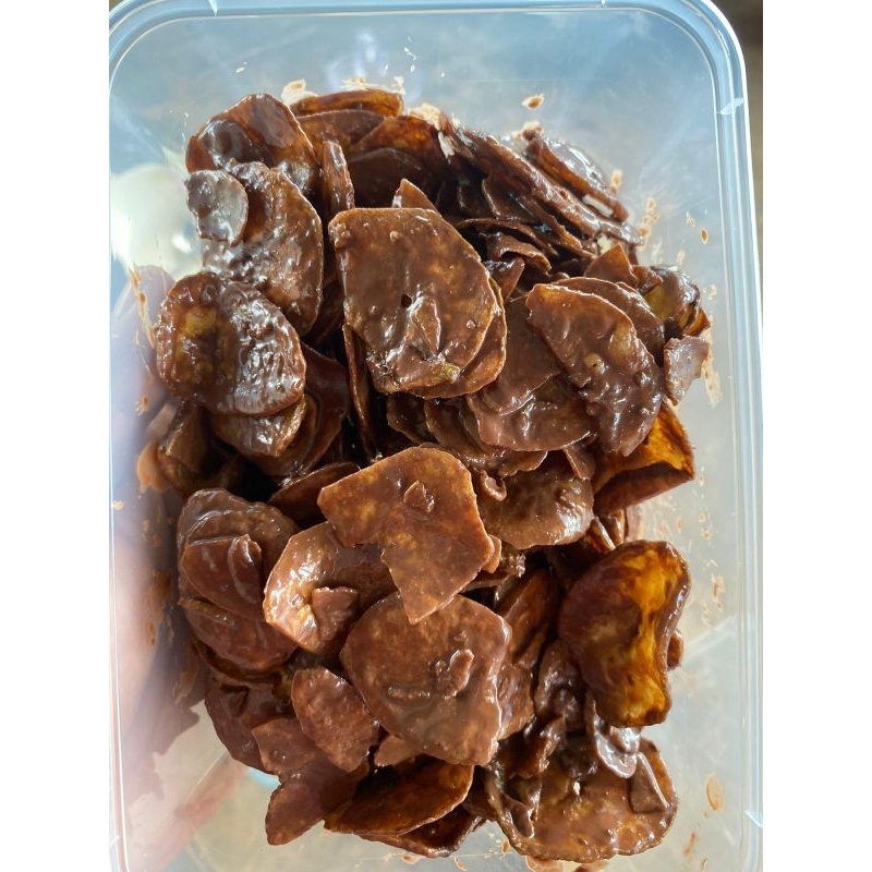 

pisang coklat lumer khas lampung