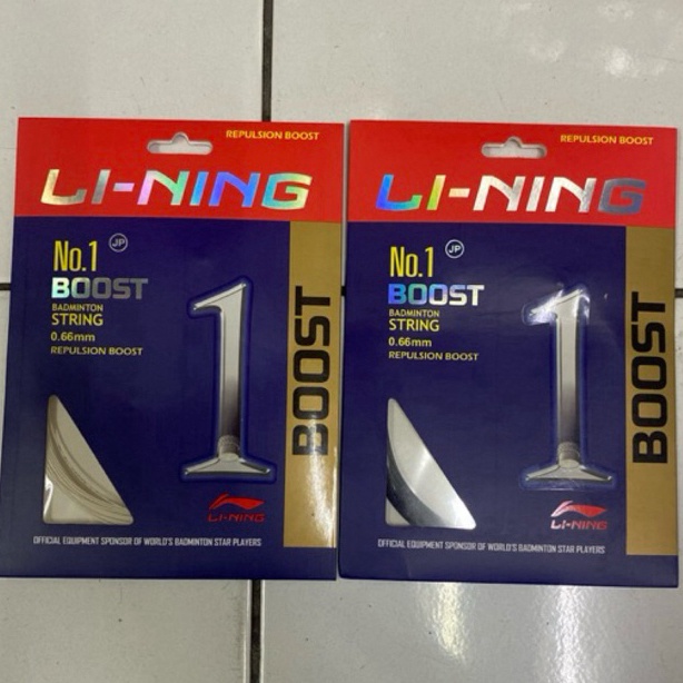 Wow Murah Meriah Senar badminton LINING NO 1 BOOST Original