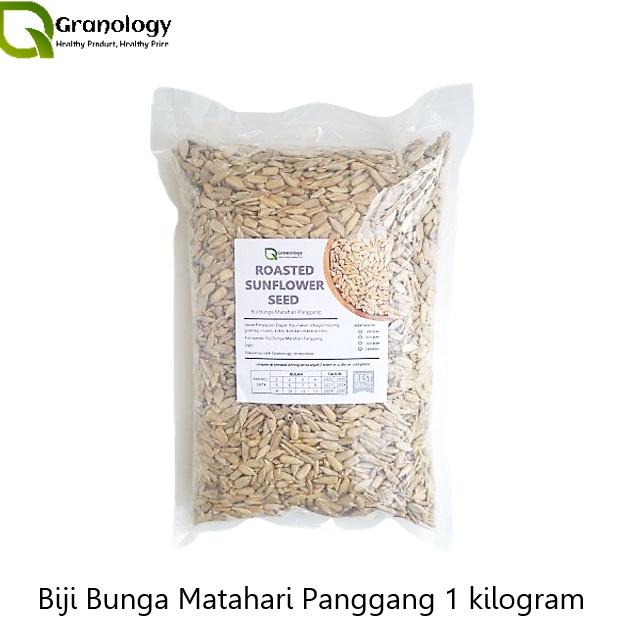 

MURAH MERIAH Roasted Sunflower Seed Biji Bunga Matahari Oven 1 Kilogram by Granology