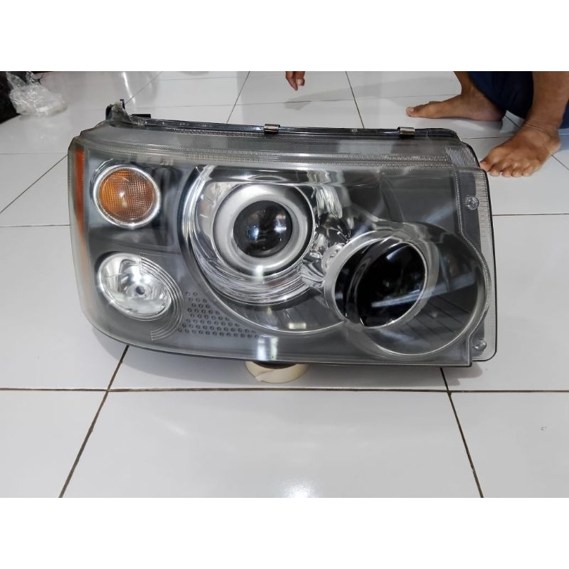 lampu depan headlamp land Rover range Rover 2006 2007 2008 TDV8