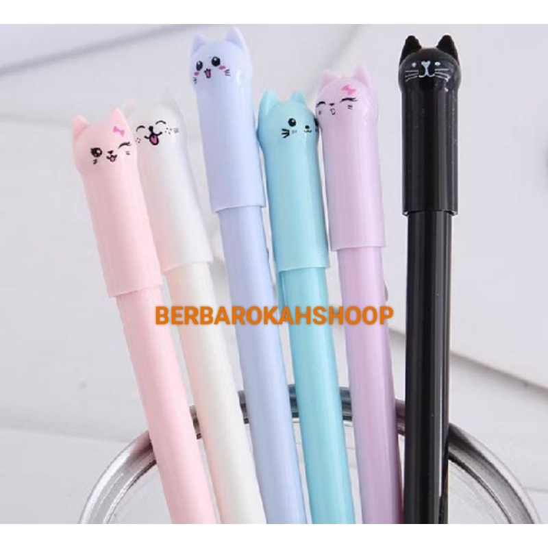 

Berbarokahshop Pena Karakter Motif Kucing Warna Warni Pulpen Motif Pena Karakter Meow Bolpen Lucu