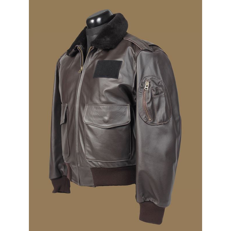 Jaket kulit pilot asli domba - jaket kulit bomber original