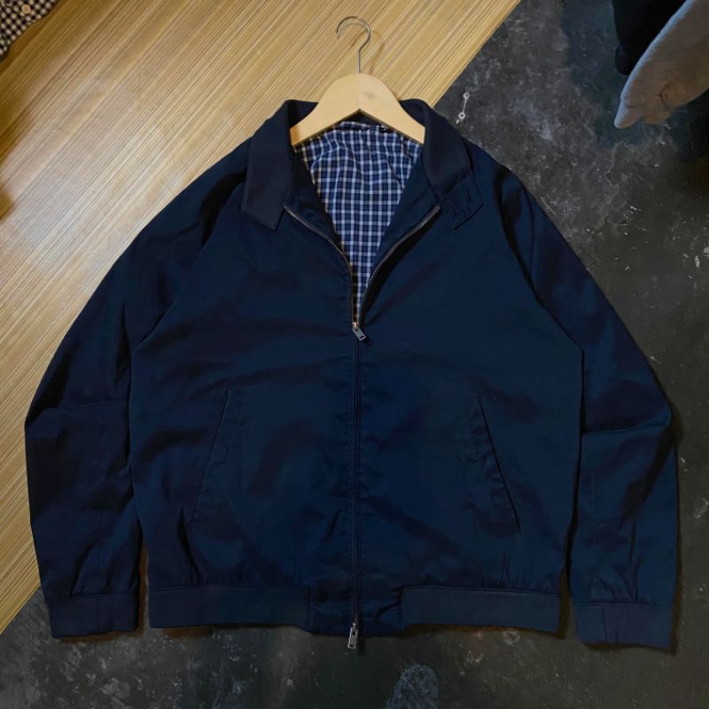 harrington uniqlo navy