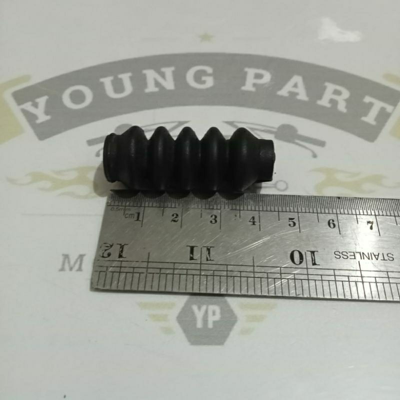 Karet Usus karet Boot Pelindung Kabel Rem Karet Spiral tali Rem dll Universal (2 PCS)