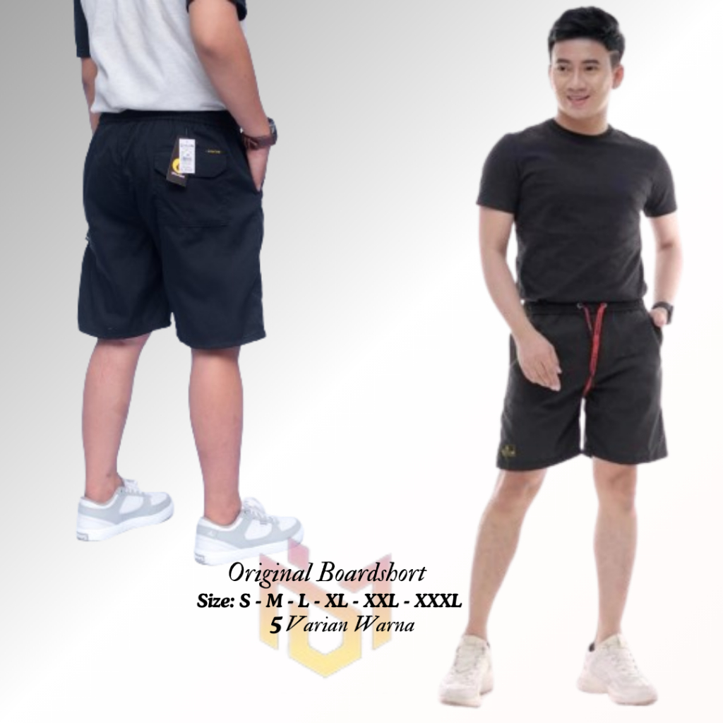 Celana Pendek Pria Boardshort Distro Celana Boardshort Pria Korean Size S M L XL XXL XXXL