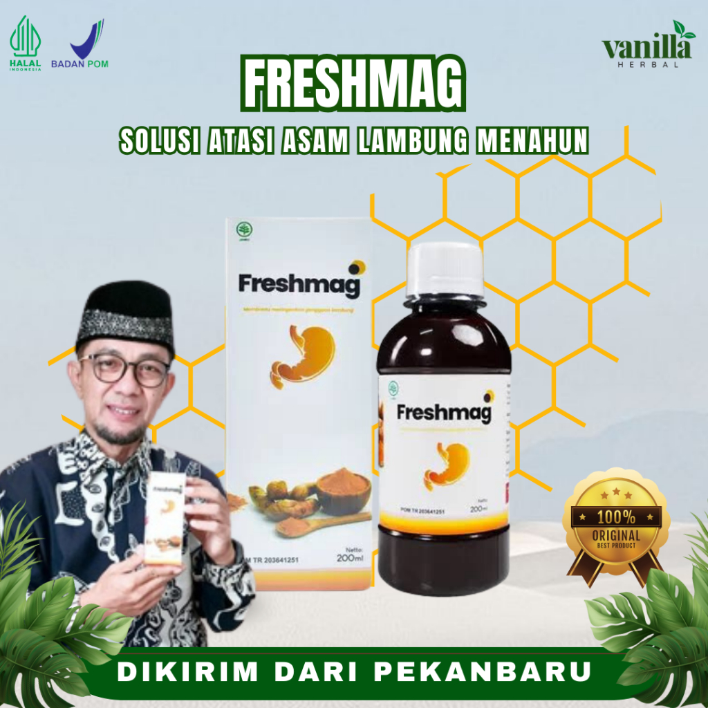 

FRESHMAG | Madu Herbal Alami Solusi Cepat Atasi Maag & Asam Lambung Masalah Asam Lambung Dikirim Dari Pekanbaru