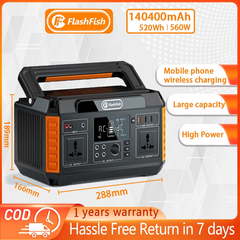 Flashfish P60  Power Station Camping Powerbank  Solar Generator