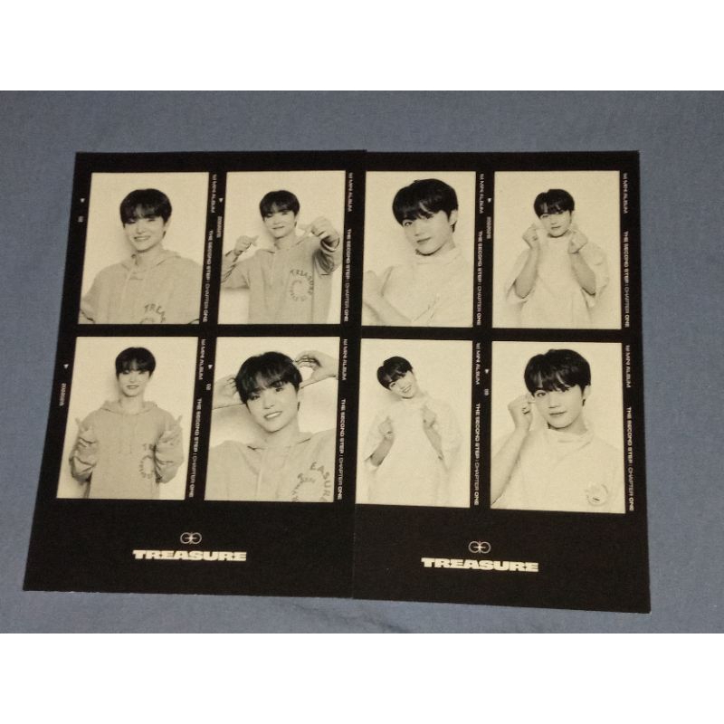TREASURE 4CUTS YGS THE FIRST STEP CHAPTER TWO JIHOON DOYOUNG