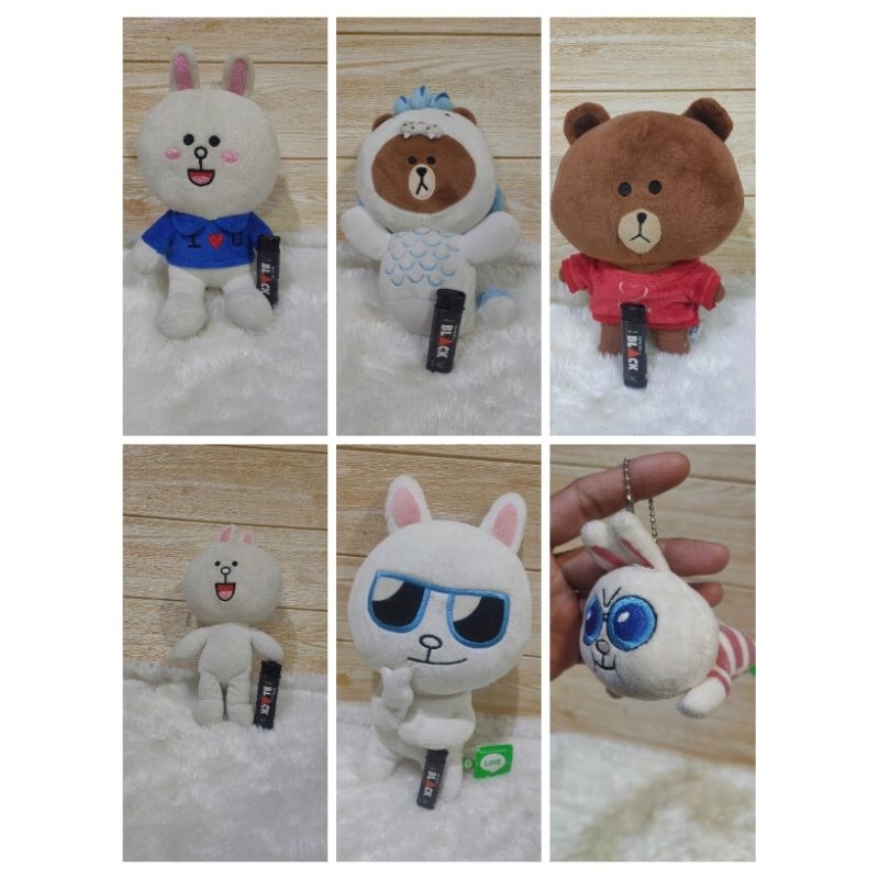 Line friends plush doll Boneka Line friends