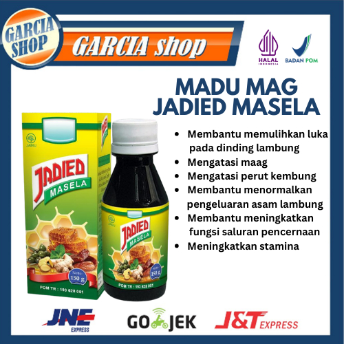 

madu sehat lambung JADIED MASELA 150gr atasi maag Kronis dan Gerd | Herbal Asam Lambung original