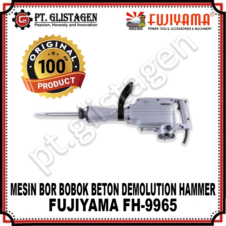 FUJIYAMA FH9965 Mesin Bor Bobok Beton Demolution Hammer Rotary Hammer