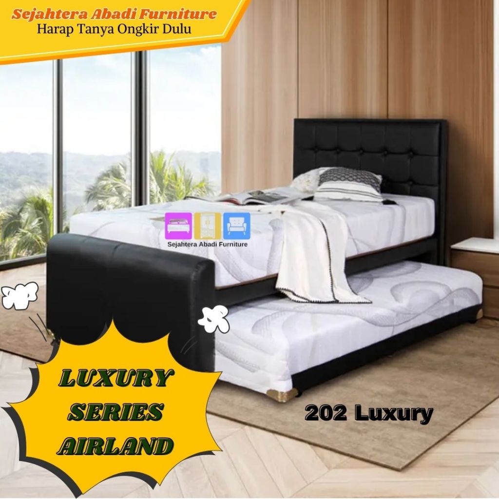 Airland springbed twin sorong 3in1 202 Luxury pocket Spring bed orthopedic spring Matras, Divan & Fu