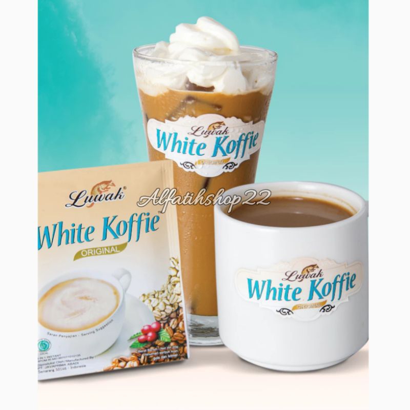 

Luwak White Coffee Original per Sachet 3in1 - Kopi Luwak Sachet