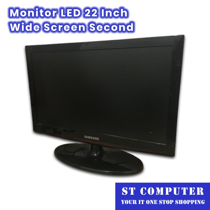 Monitor LED 22 Inch Wide Screen Second