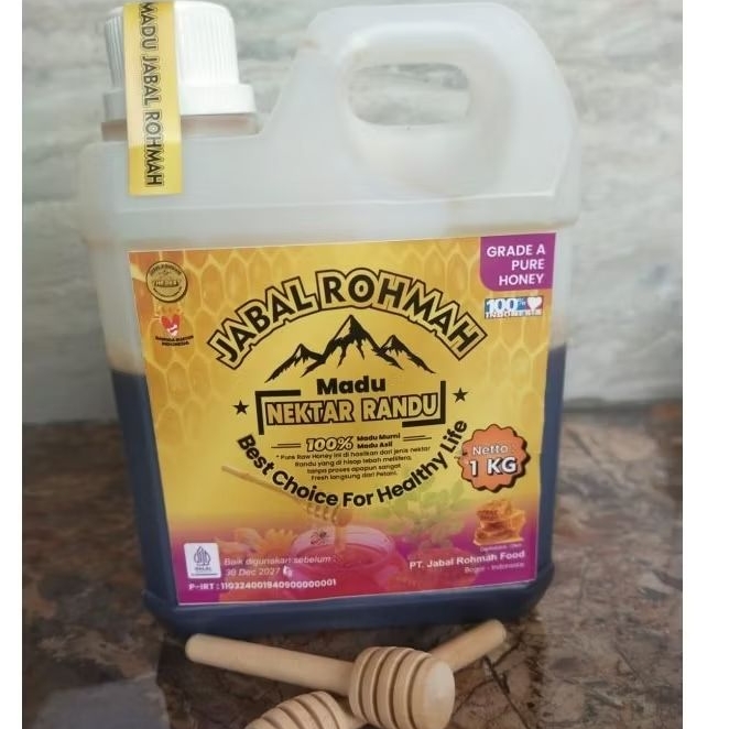 

Madu Asli Murni Nektar Randu Jabal Rohmah Grade A Alami Pure Natural Raw Honey