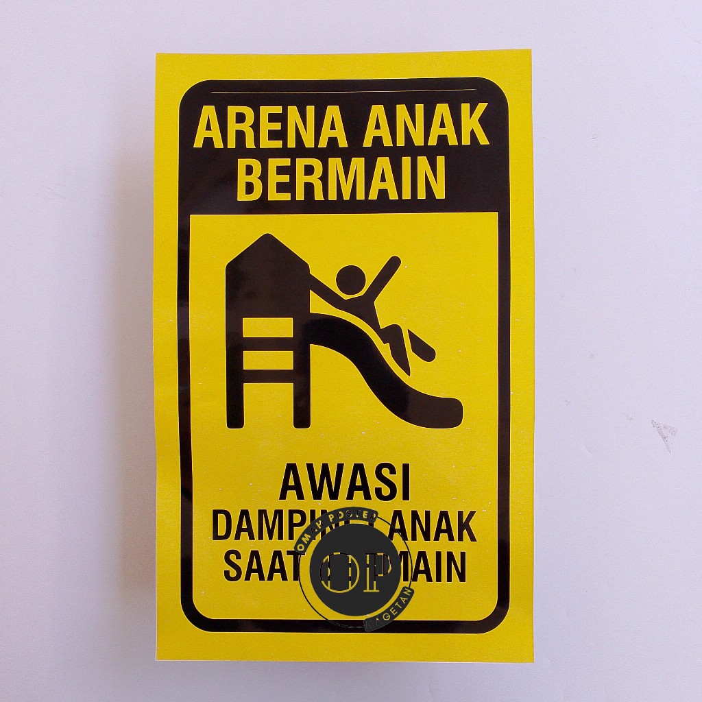 

Stiker Area Bermain Anak - Dampingi Anak Saat Bermain