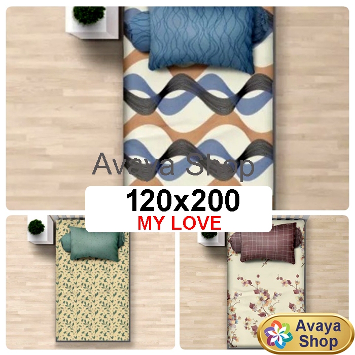T30 SPREI MY LOVE 120x200 TINGGI 30 / SPREI MY LOVE SINGLE TINGGI 30
