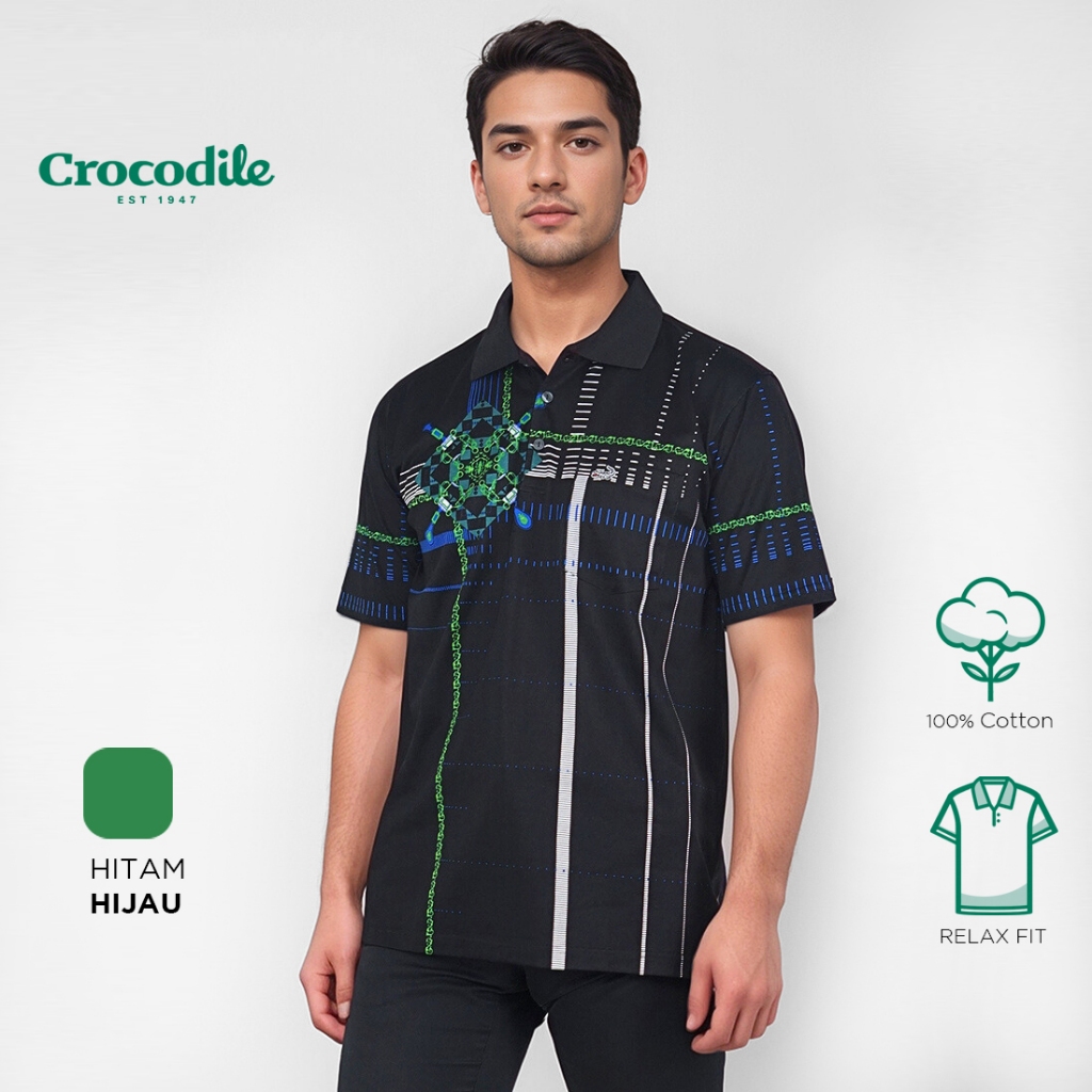 Crocodile DIAMOND 1837 - Kaos Kerah Pria Men Polo Original Relax fit