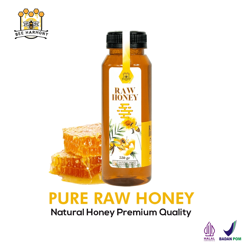 

Bee Harmony Madu Raw 350gr